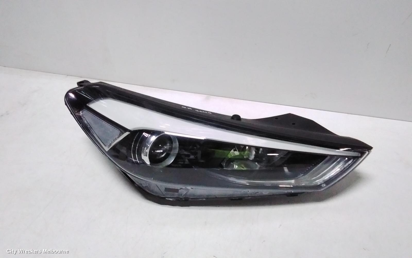 HYUNDAI TUCSON RIGHT HEADLAMP, TL, ACTIVE/ACTIVE X, KOREAN BUILT (VIN KMHJ), HALOGEN TYPE, W/ DAYTIME RUNNING LAMP, 07/2015 - 06/2018 - Image 3