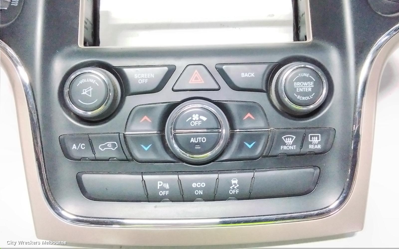 JEEP GRANDCHEROKEE HEATER/AC CONTROLS, HEATING/COOLING/STEREO CENTRE CONTROL UNIT***USE STEREO/HEAD UNIT*** 04/2013 - 02/2022 - Image 3