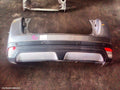 MITSUBISHI ECLIPSE CROSS REAR BUMPER, BUMPER BAR (2 PIECE), W/ PARK SENSOR TYPE, MATTE BLACK, W/ GREY INSERT, YA, 11/2017 - 09/2020 - Image 1