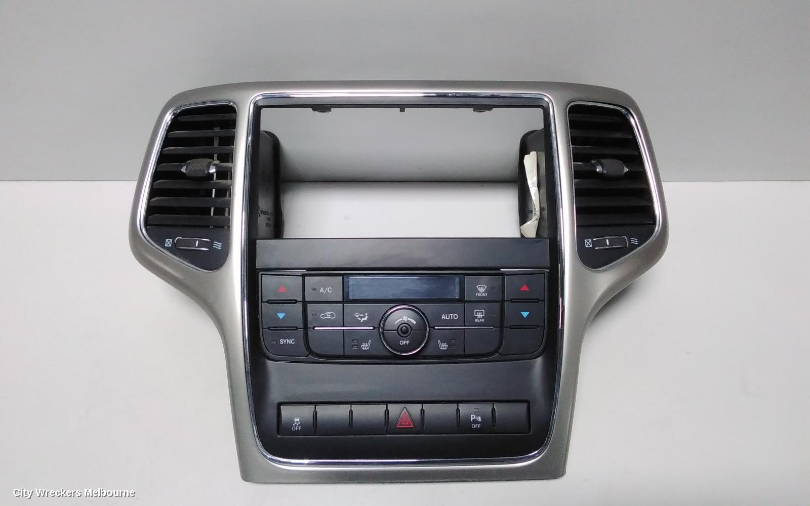 JEEP GRANDCHEROKEE HEATER/AC CONTROLS, DUAL ZONE CLIMATE CONTROL, NON SEAT COOLING TYPE, WK, 10/2010 - 03/2013 - Image 2