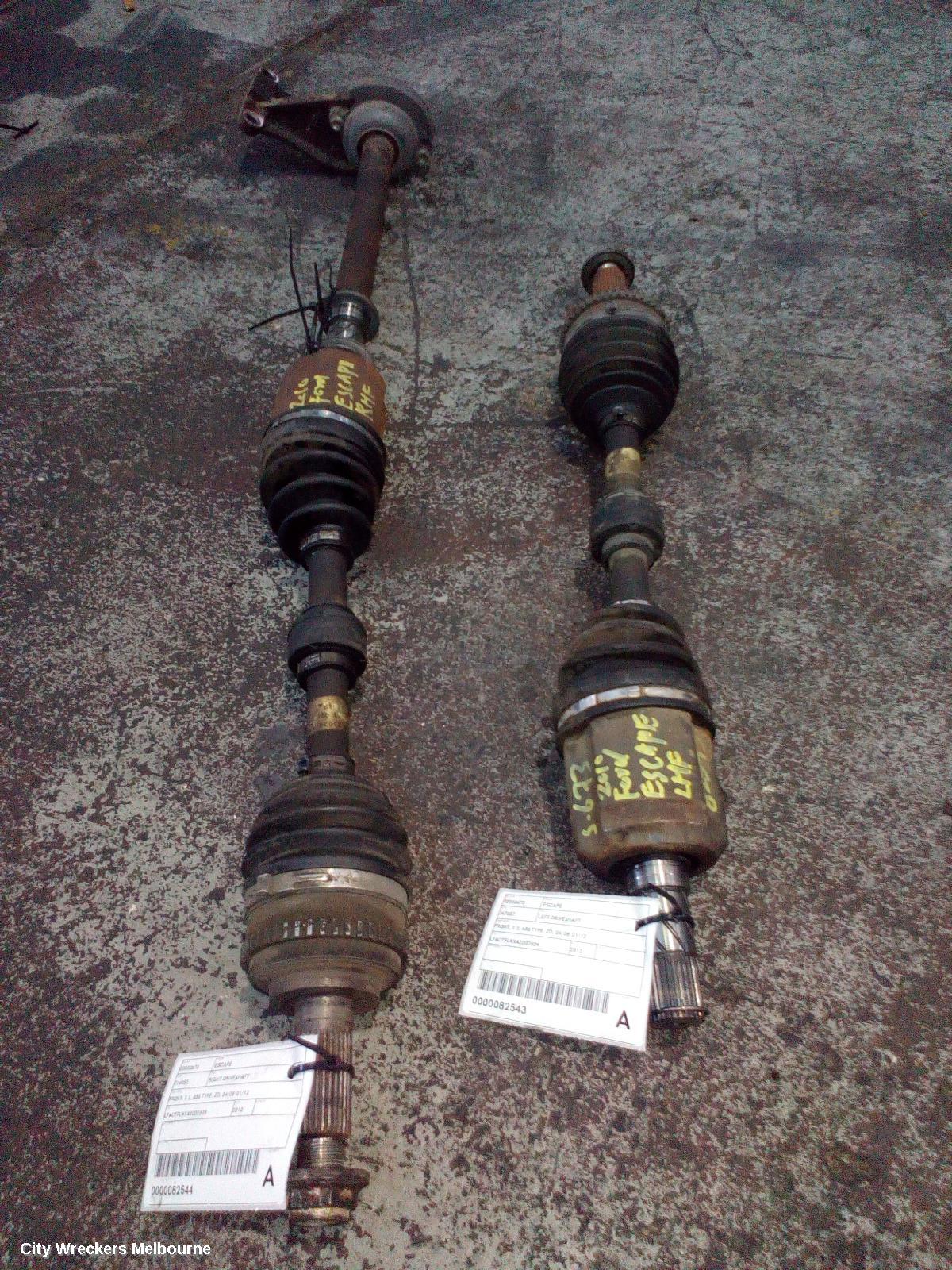 FORD ESCAPE RIGHT DRIVESHAFT, FRONT, 2.3, ABS TYPE, ZD, 04/2008 - 01/2012 - Image 2