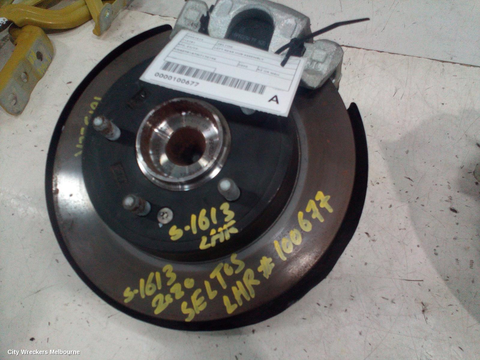 KIA SELTOS LEFT REAR HUB ASSEMBLY, SP2, FWD, 07/2019 ONWARDS - Image 2