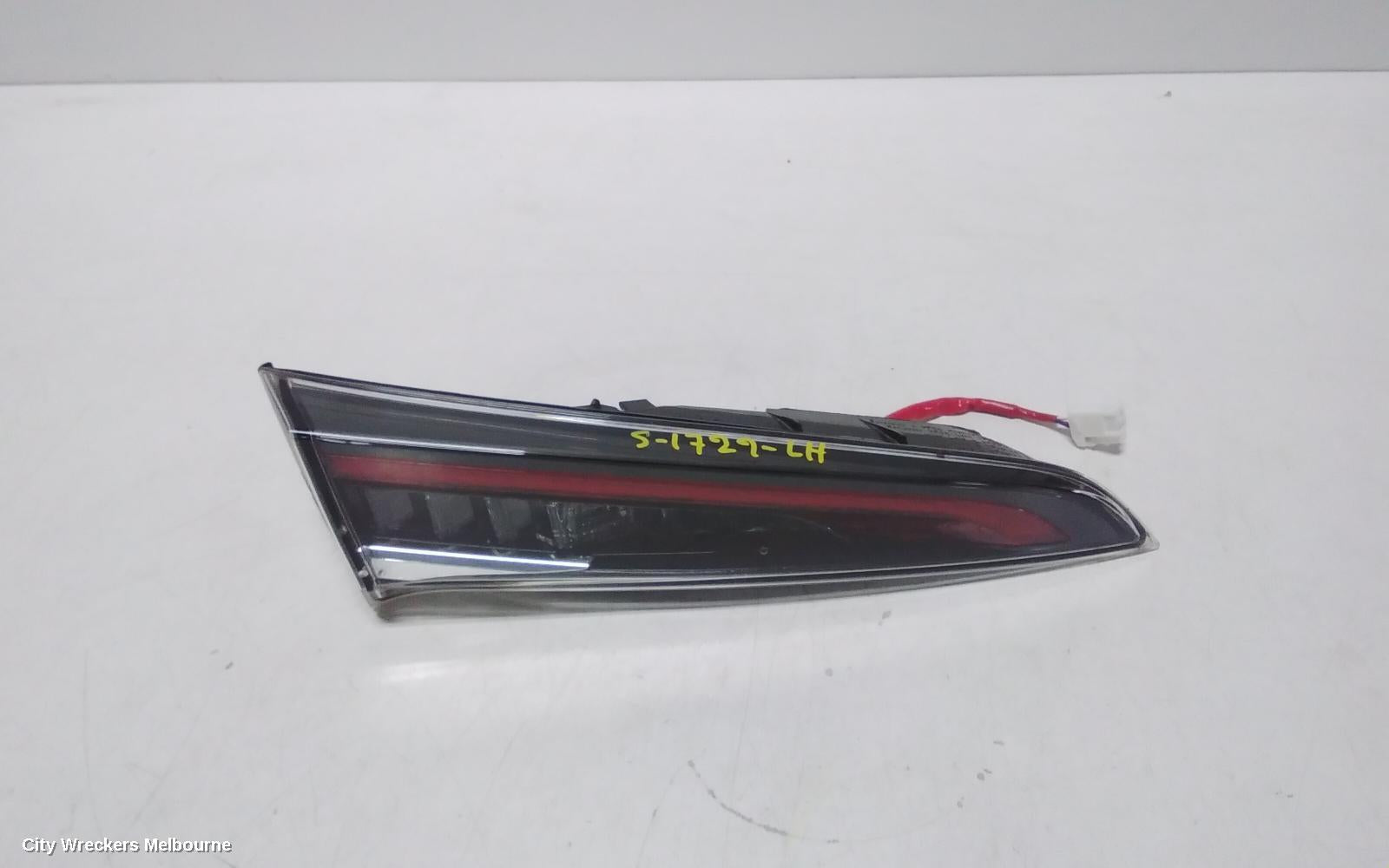TOYOTA COROLLA REAR GARNISH, E210, TAILGATE LAMP (LH SIDE), HATCH, 07/2018 - 08/2022 - Image 1