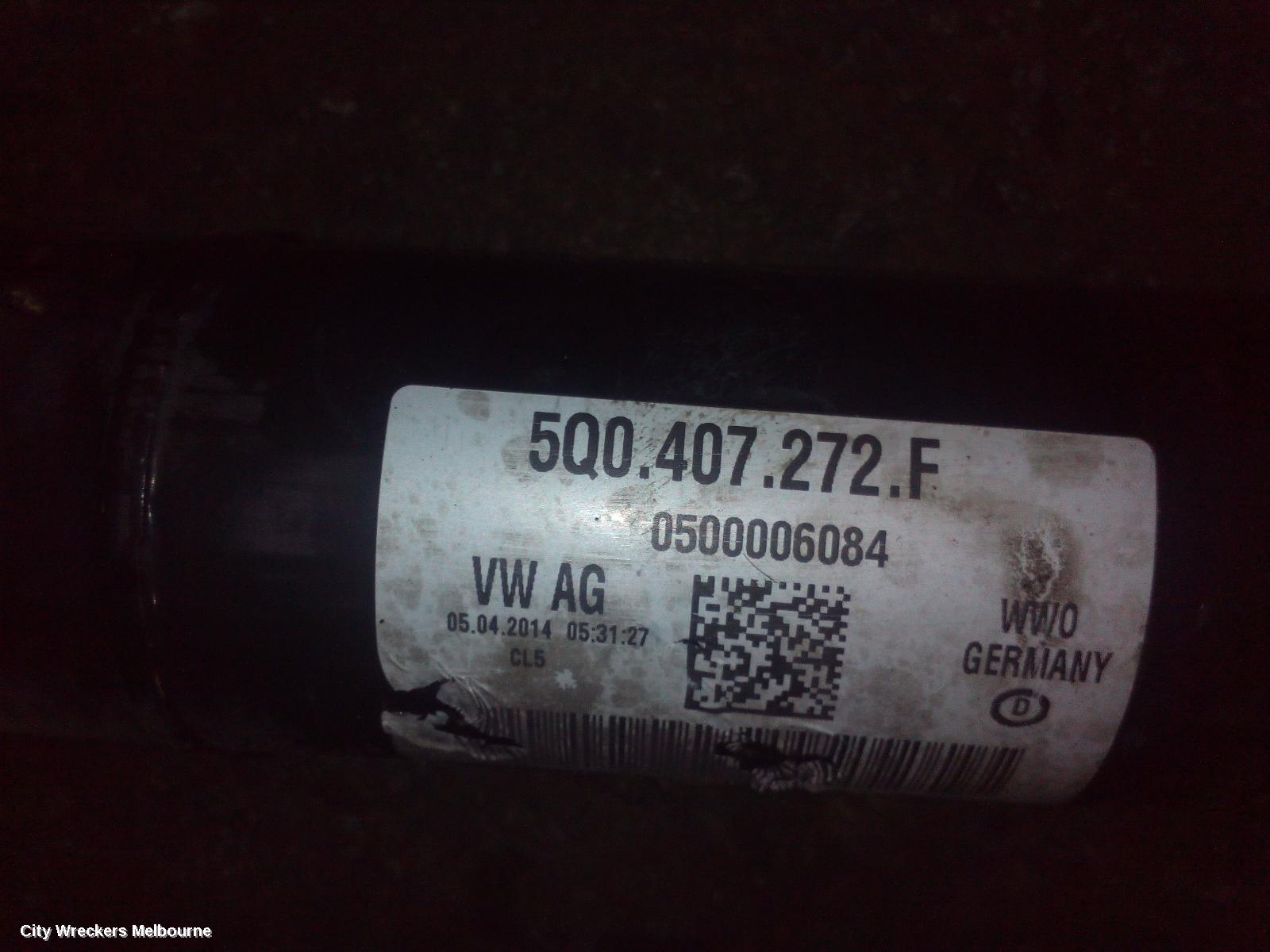 SKODA OCTAVIA RIGHT DRIVESHAFT, NE, 09/2013 - 09/2020 - Image 1