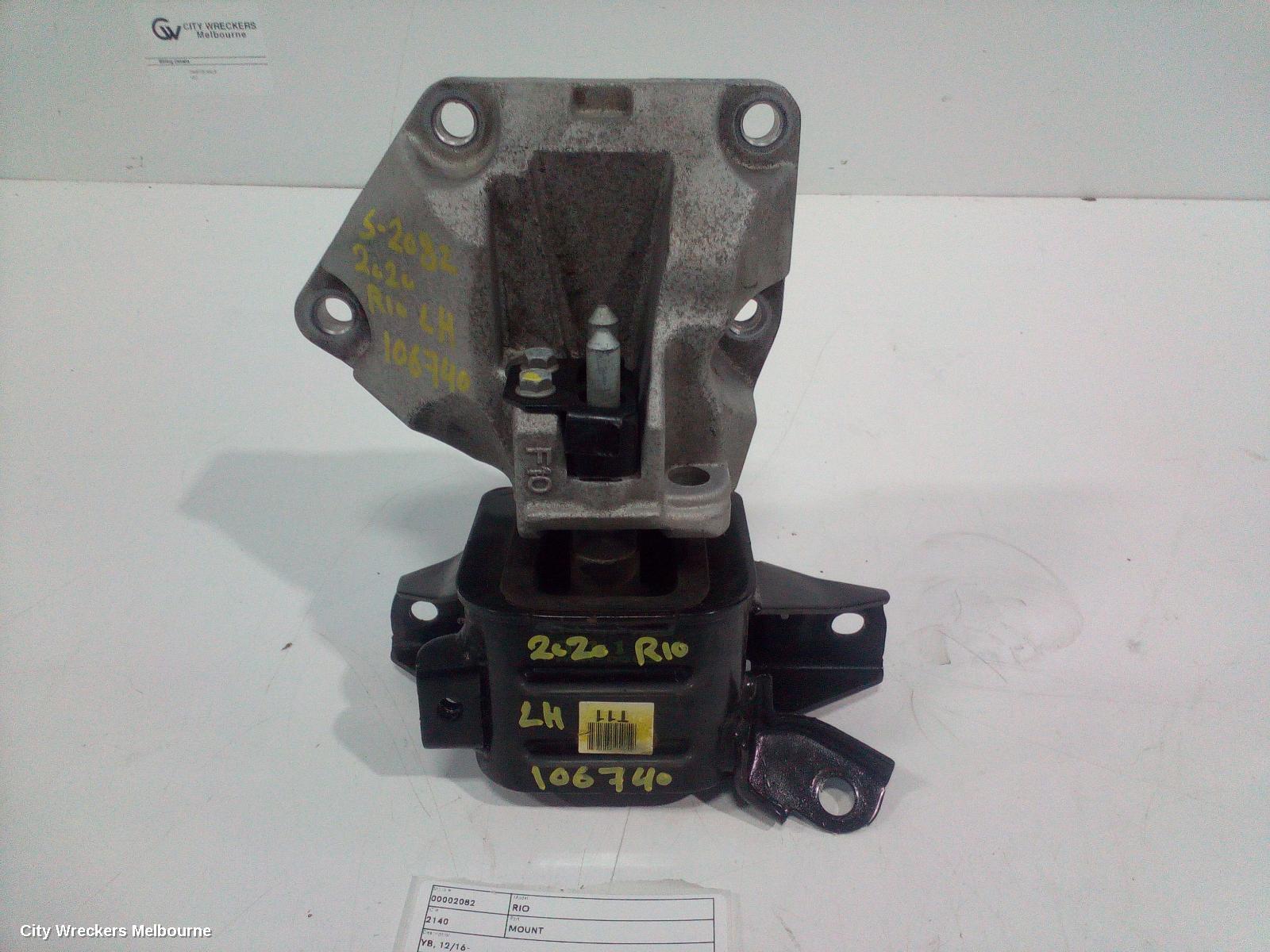 KIA RIO MOUNT, YB, 12/2016 - 06/2023 - Image 2