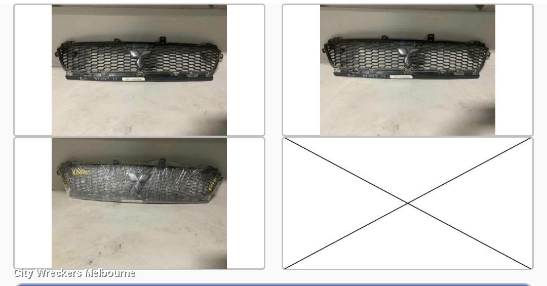 MITSUBISHI OUTLANDER GRILLE, RADIATOR GRILLE, ZH, 09/2009 - 10/2012 - Image 1