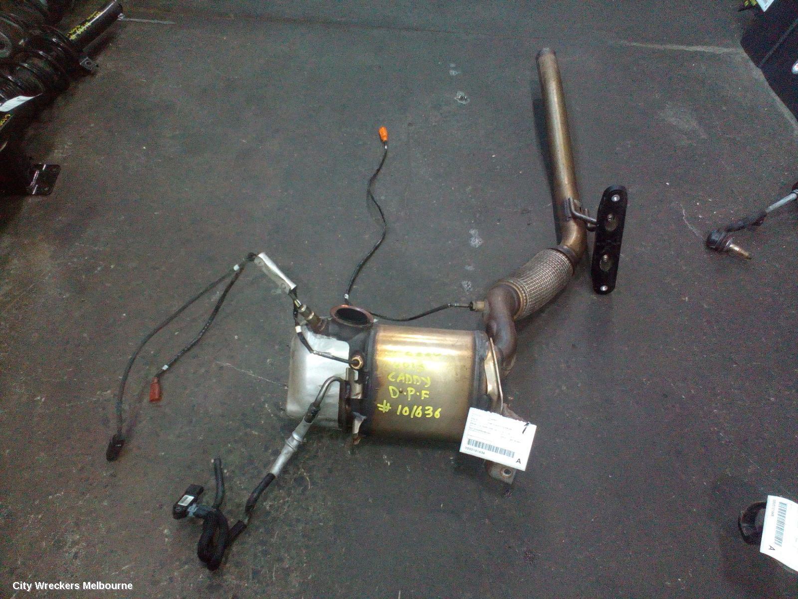VOLKSWAGEN CADDY PARTICULATE FILTER/DPF, DIESEL, 1.6, CAYD CODE, 2K, 12/2010 - 11/2015 - Image 1