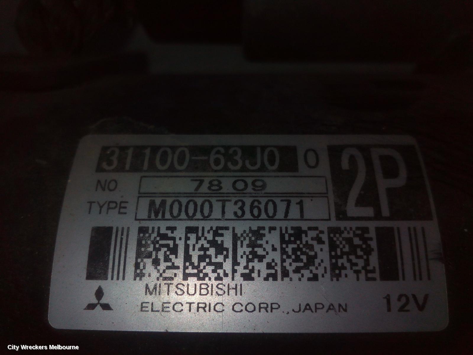 SUZUKI SWIFT STARTER, 1.5, M15A, RS415, P/N 33100-63JO, 09/2004 - 02/2011 - Image 3