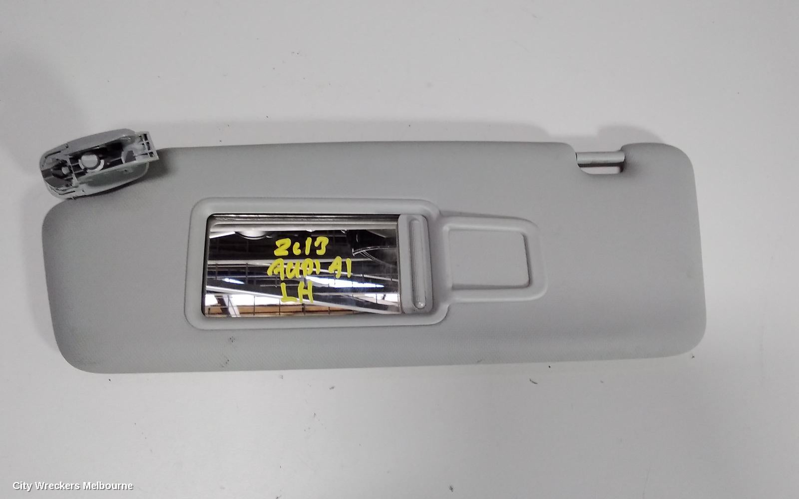 AUDI A1 SUNVISOR, 8X, LH SIDE, GREY TYPE, 12/2010 - 10/2018 - Image 1
