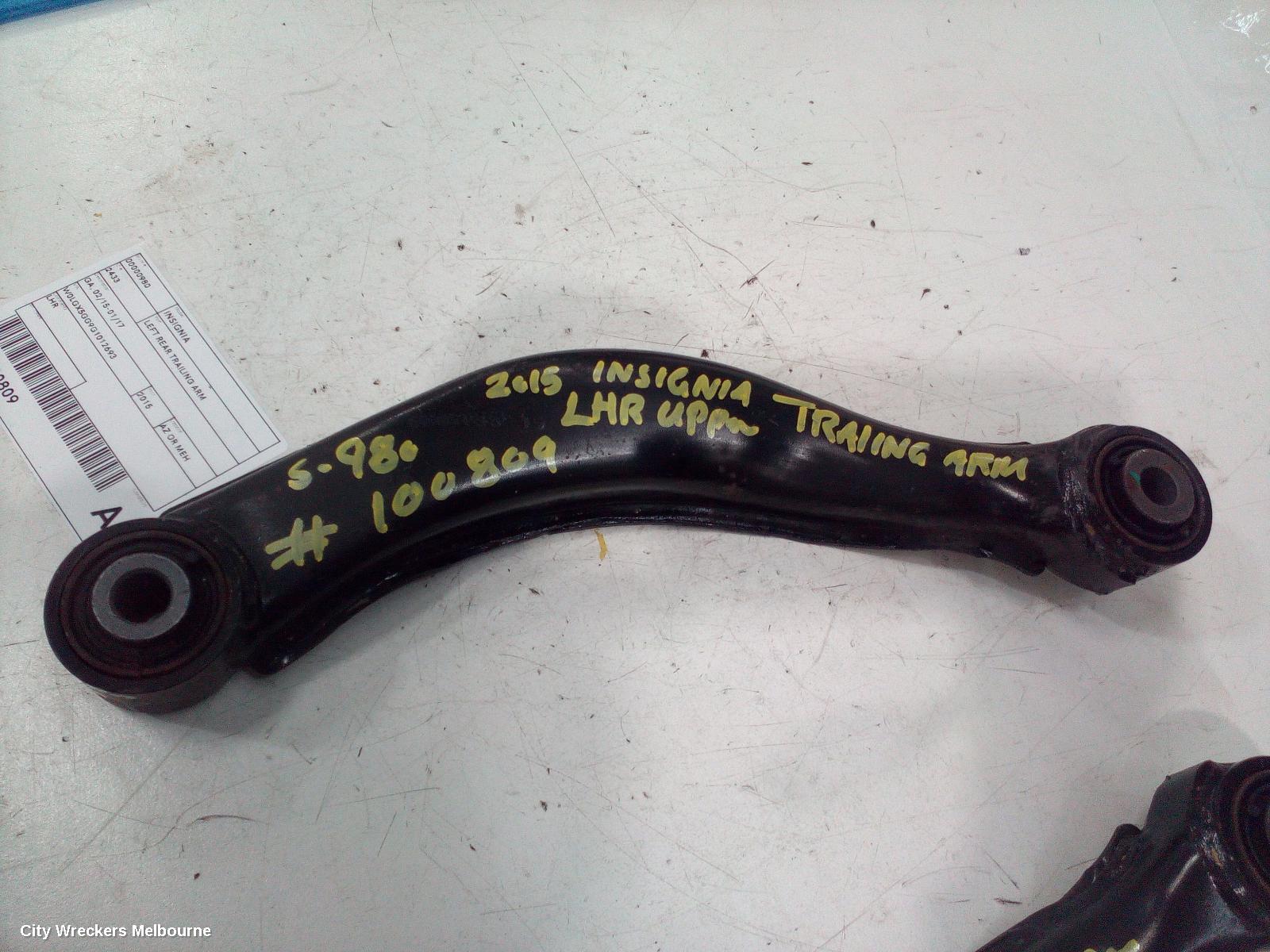 HOLDEN INSIGNIA LEFT REAR TRAILING ARM, GA, 02/2015 - 01/2017 - Image 1