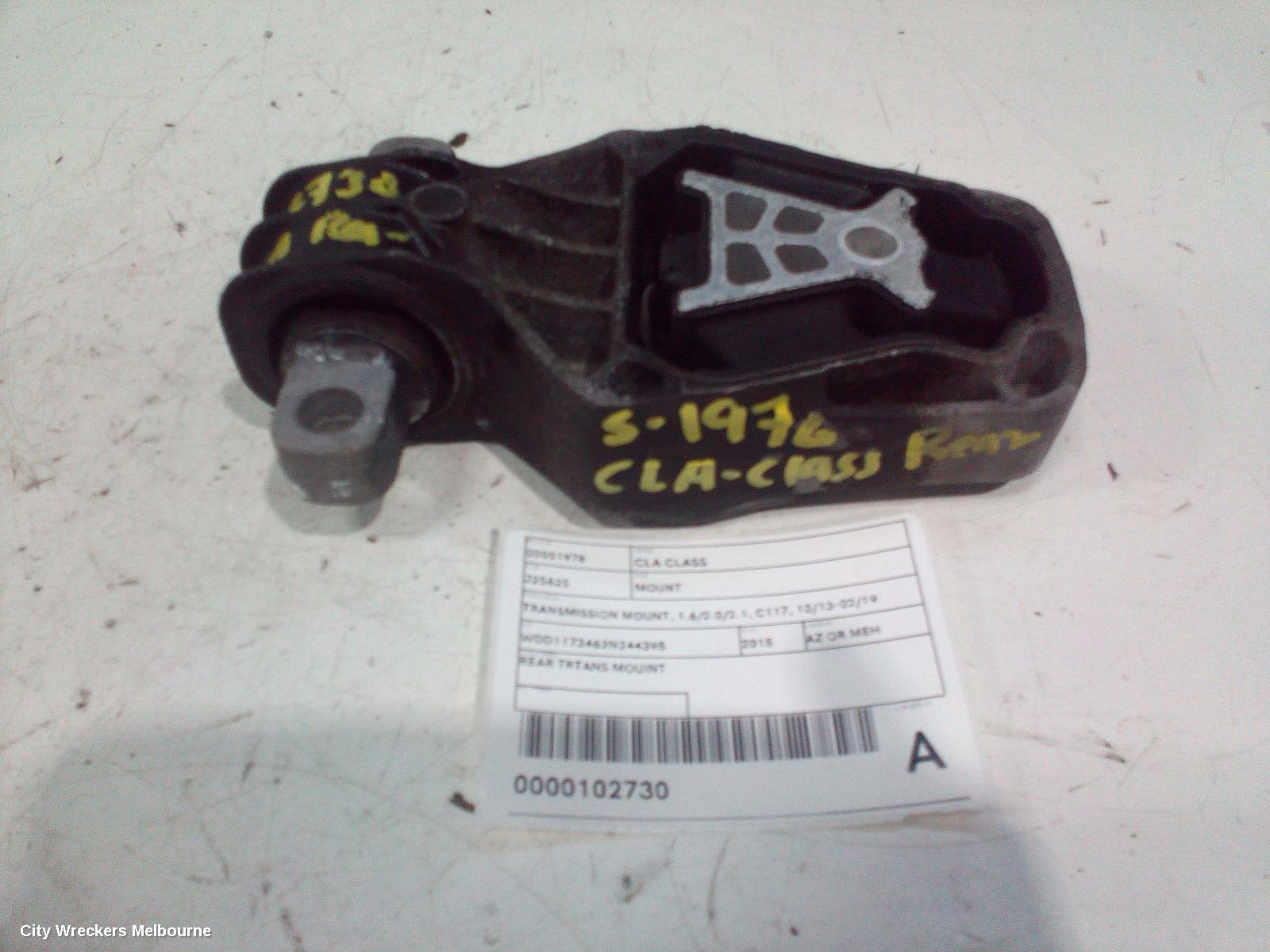 MERCEDES CLA CLASS MOUNT, TRANSMISSION MOUNT, 1.6/2.0/2.1, C117, 10/2013 - 02/2019 - Image 2