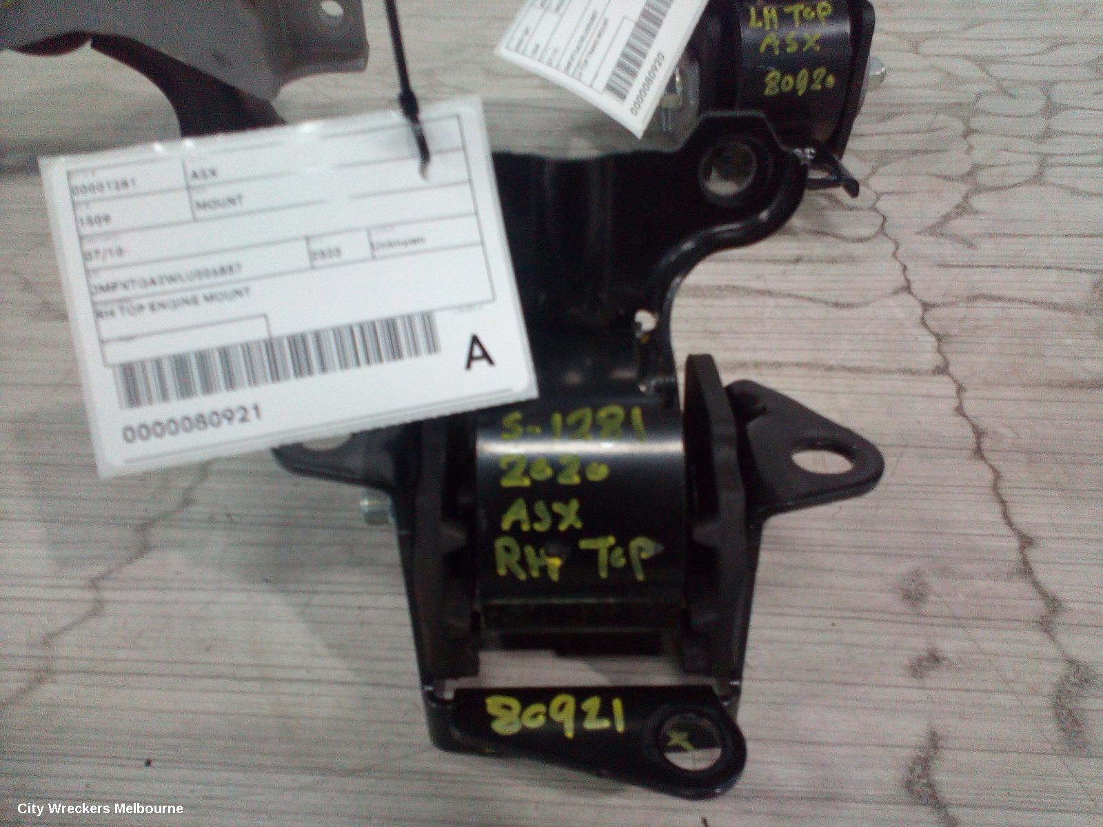 MITSUBISHI ASX MOUNT, ENGINE MOUNT, LEFT, PETROL, 2.0, 4B11, MIVEC/VVT, FWD, XA-XD, 05/2010 ONWARDS - Image 1