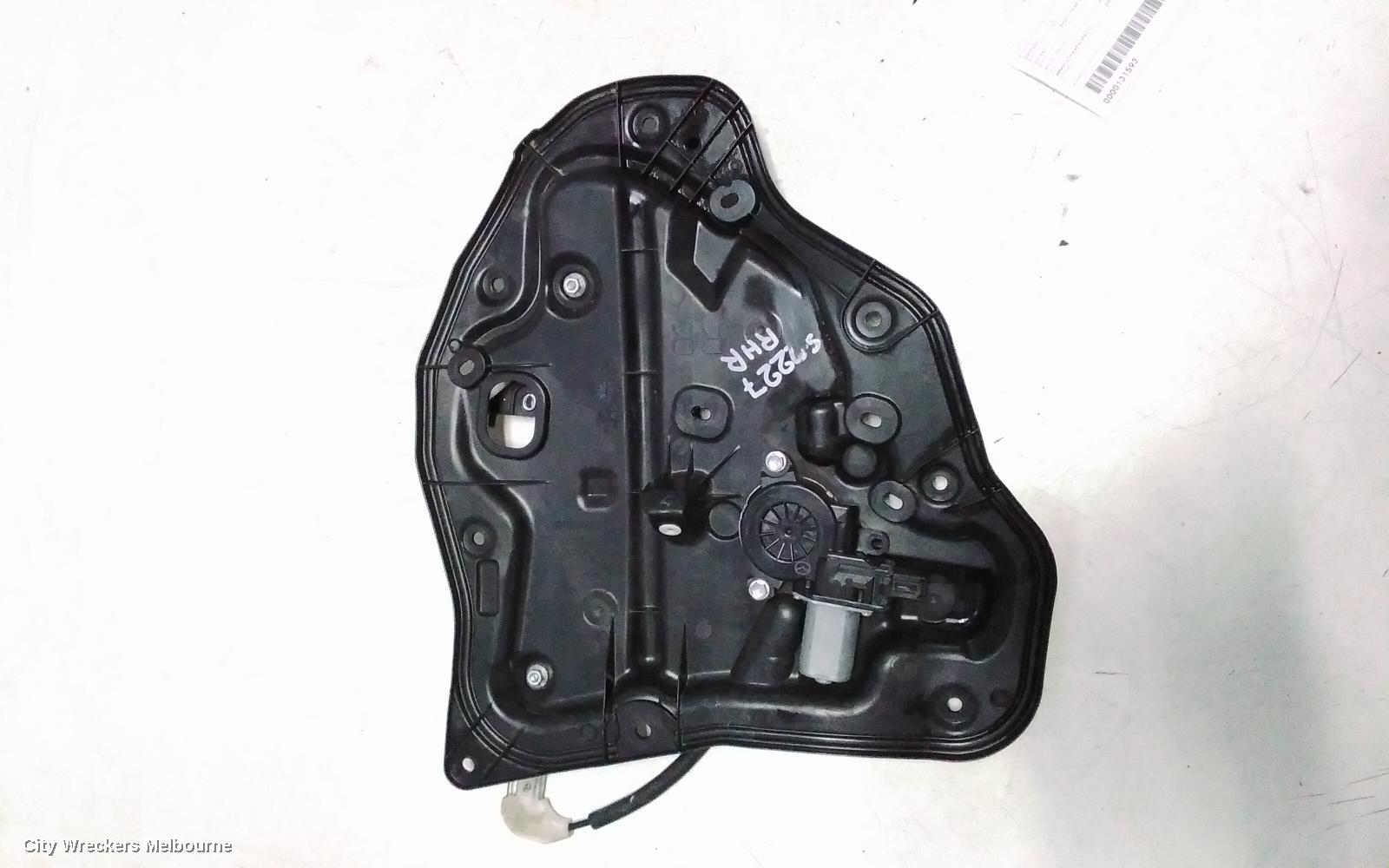 MAZDA 2 RIGHT REAR WND REG/MOTOR, DJ/DL, 09/2014 ONWARDS - Image 2