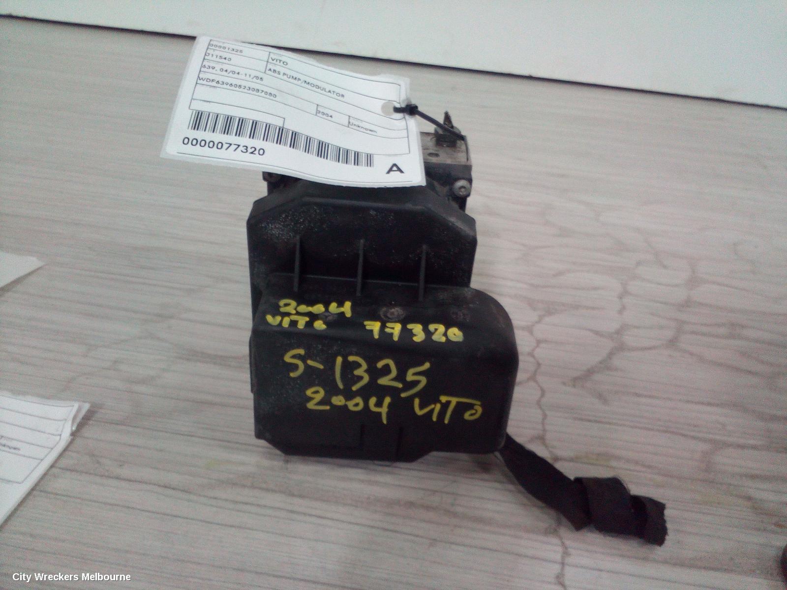 MERCEDES VITO ABS PUMP/MODULATOR, 639, 04/2004 - 11/2005 - Image 3
