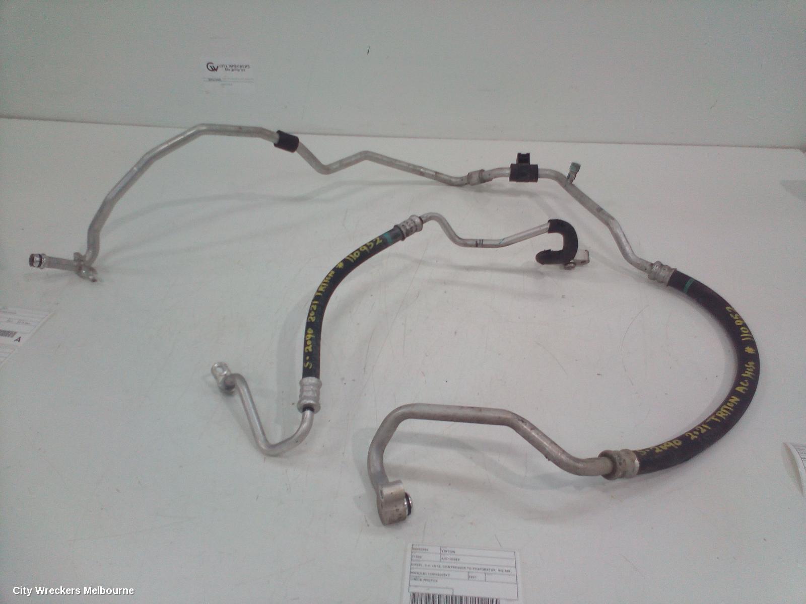 MITSUBISHI TRITON A/C HOSES, DIESEL, 2.4, 4N15, COMPRESSOR TO EVAPORATOR, MQ-MR, 03/2015 ONWARDS - Image 1