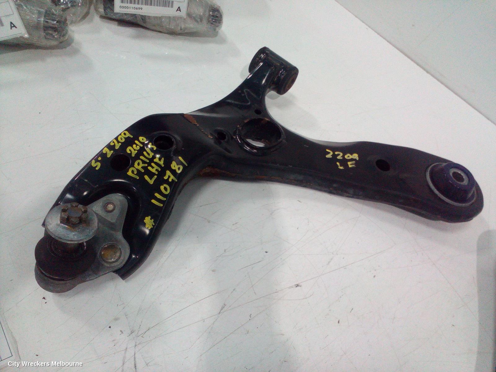 TOYOTA PRIUS LEFT FRONT LOWER CONTROL ARM, ZVW30R, 07/2009 - 12/2015 - Image 1