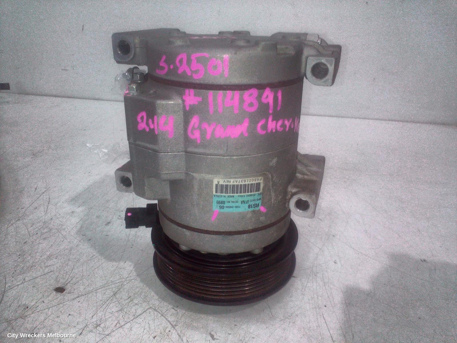 JEEP GRANDCHEROKEE A/C COMPRESSOR, WK, 3.6, PETROL, 04/2013 - 09/2016 - Image 2
