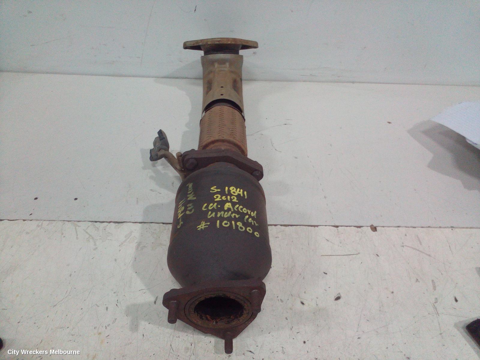 HONDA ACCORD CATALYTIC CONVERTER, UNDER CAR-CAT TYPE, 2.4, PETROL, 8TH GEN, EURO (VIN JHMCU), 06/2008 - 12/2015 - Image 1
