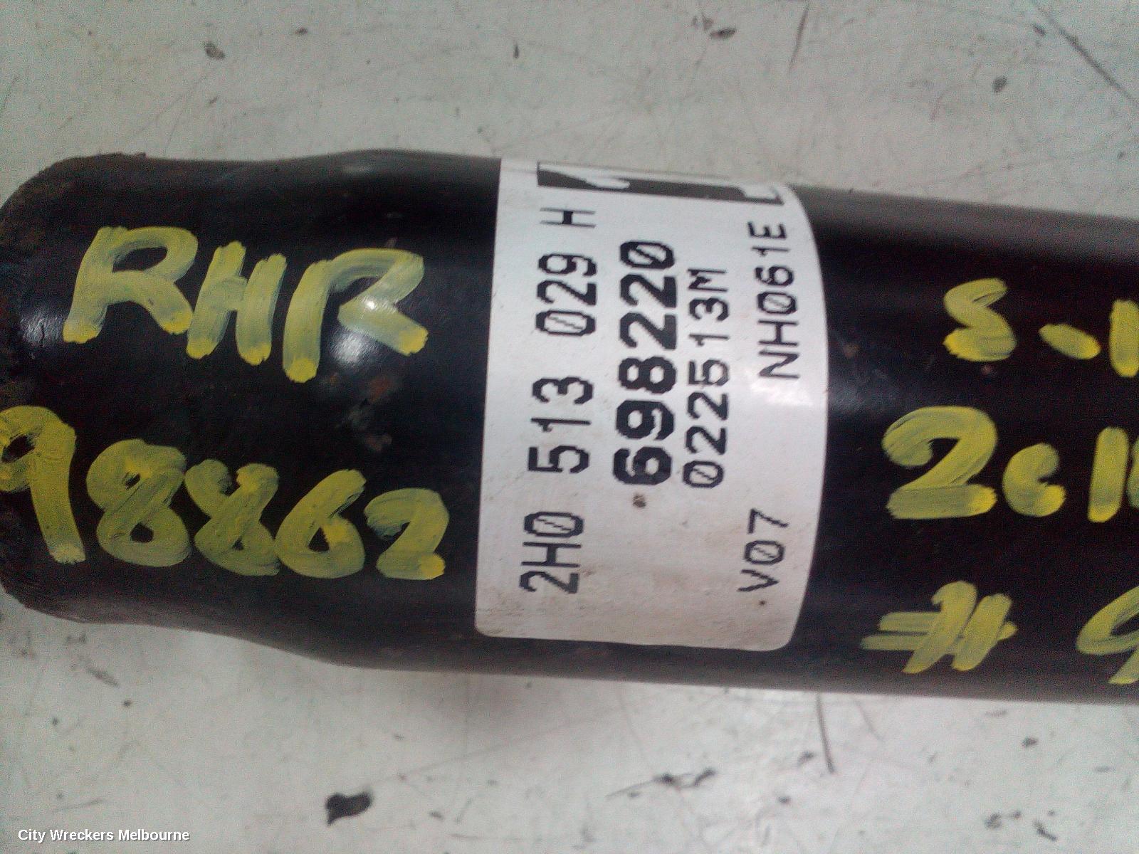 VOLKSWAGEN AMAROK SHOCK ABSORBER, 2H, REAR, 02/2011 ONWARDS - Image 1