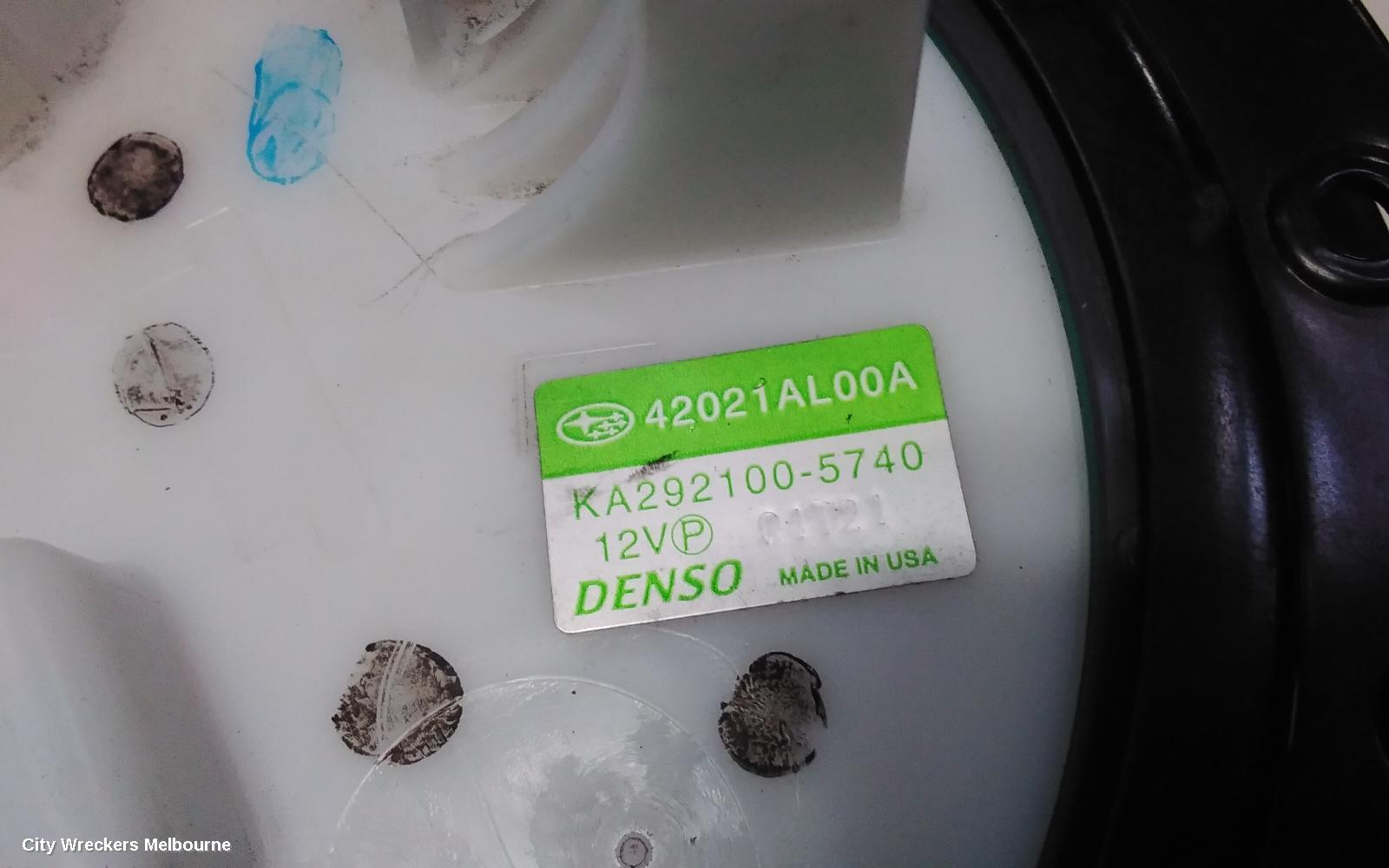 SUBARU OUTBACK FUEL PUMP, 6TH GEN, PETROL, FB25, VA010/SG070, 08/2014 - 12/2020 - Image 3