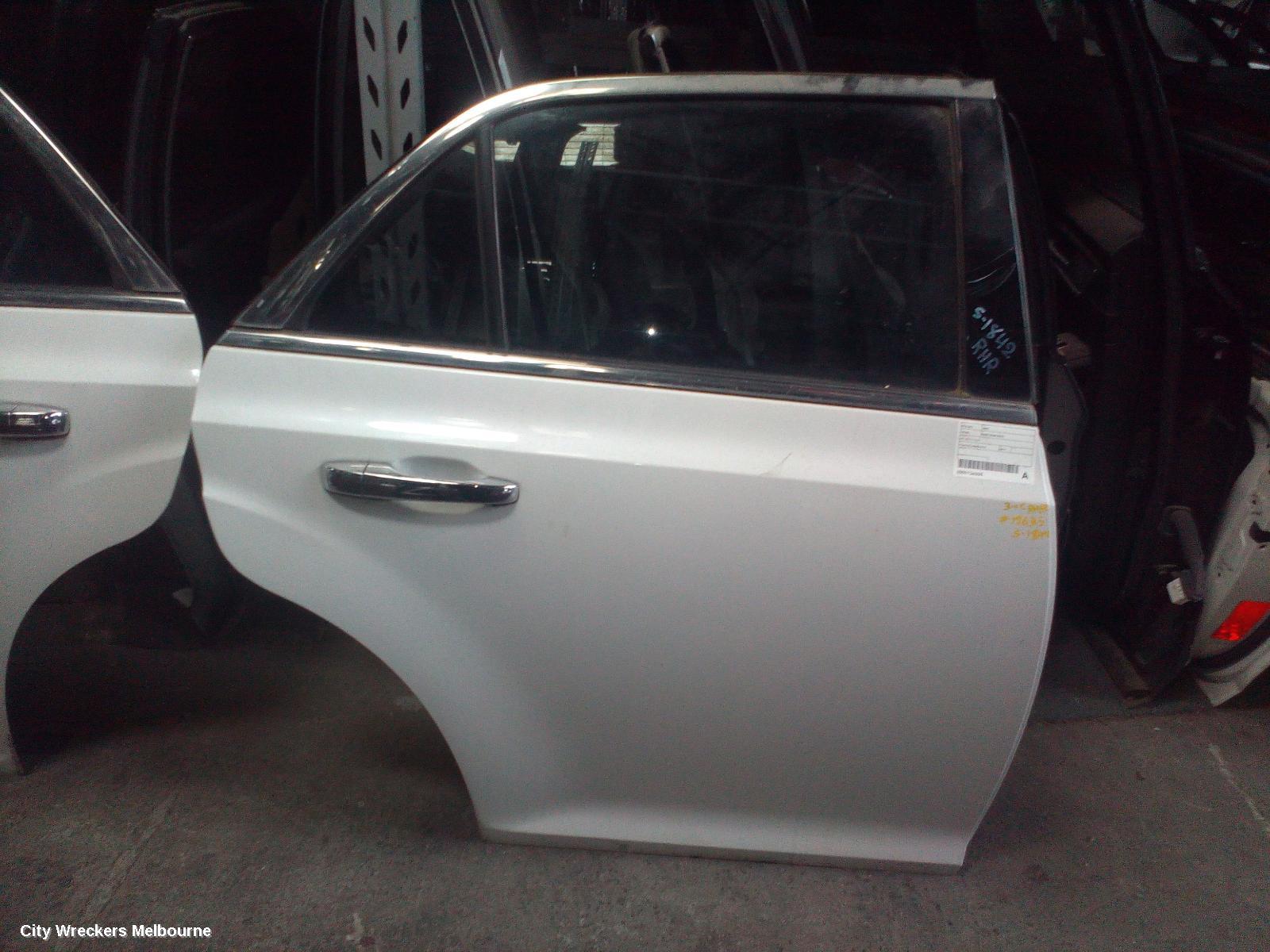 CHRYSLER 300C RIGHT REAR DOOR, LX2, 07/2012 - 12/2021 - Image 1