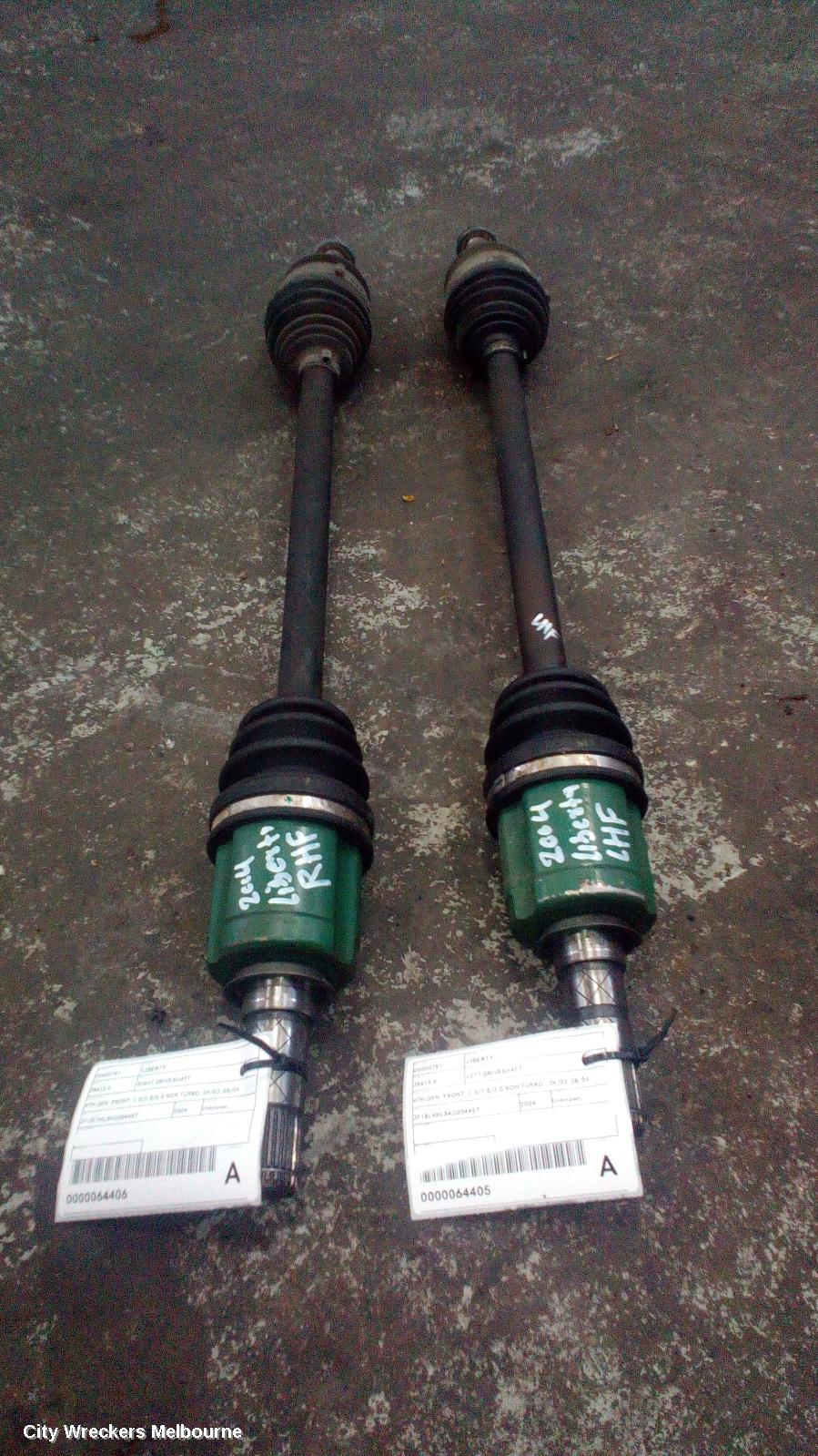 SUBARU LIBERTY LEFT DRIVESHAFT, 4TH GEN, FRONT, 2.0/2.5/3.0 NON TURBO,  09/2003 - 08/2009 - Image 2