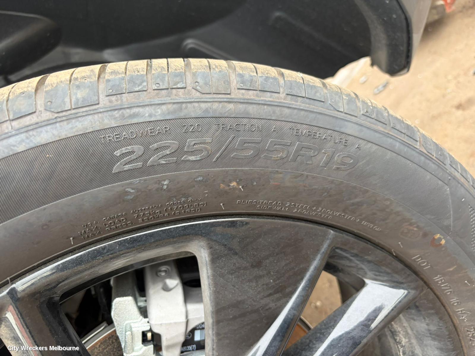 HAVAL H6 WHEEL MAG, B01, FACTORY, 19X7IN, 5 V SPOKE, BLACK, 10/2024 ONWARDS - Image 2