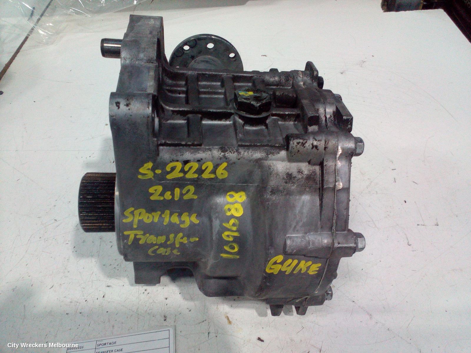KIA SPORTAGE TRANSFER CASE, PETROL, SL, 05/2010 - 10/2015 - Image 1
