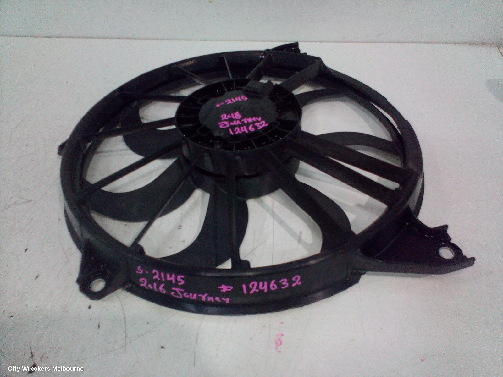 DODGE JOURNEY FAN, RADIATOR FAN, 3.6, PETROL, JC, 07/2011 - 12/2016 - Image 1