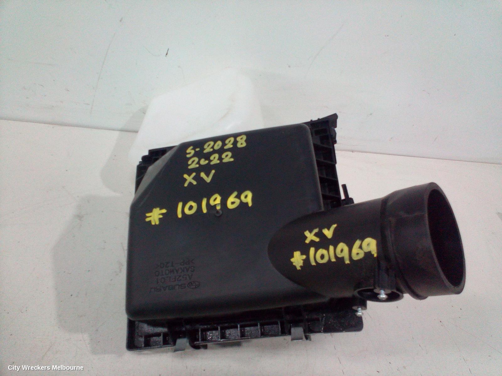 SUBARU XV AIR CLEANER/BOX, G5X, AIR CLEANER, PETROL, 2.0, FB20, AUTO T/M, 03/2017 - 06/2023 - Image 1
