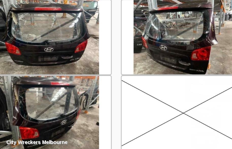 HYUNDAI SANTA FE BOOTLID/TAILGATE, TAILGATE, CM, SPOILERED TYPE, 11/2005 - 06/2012 - Image 1