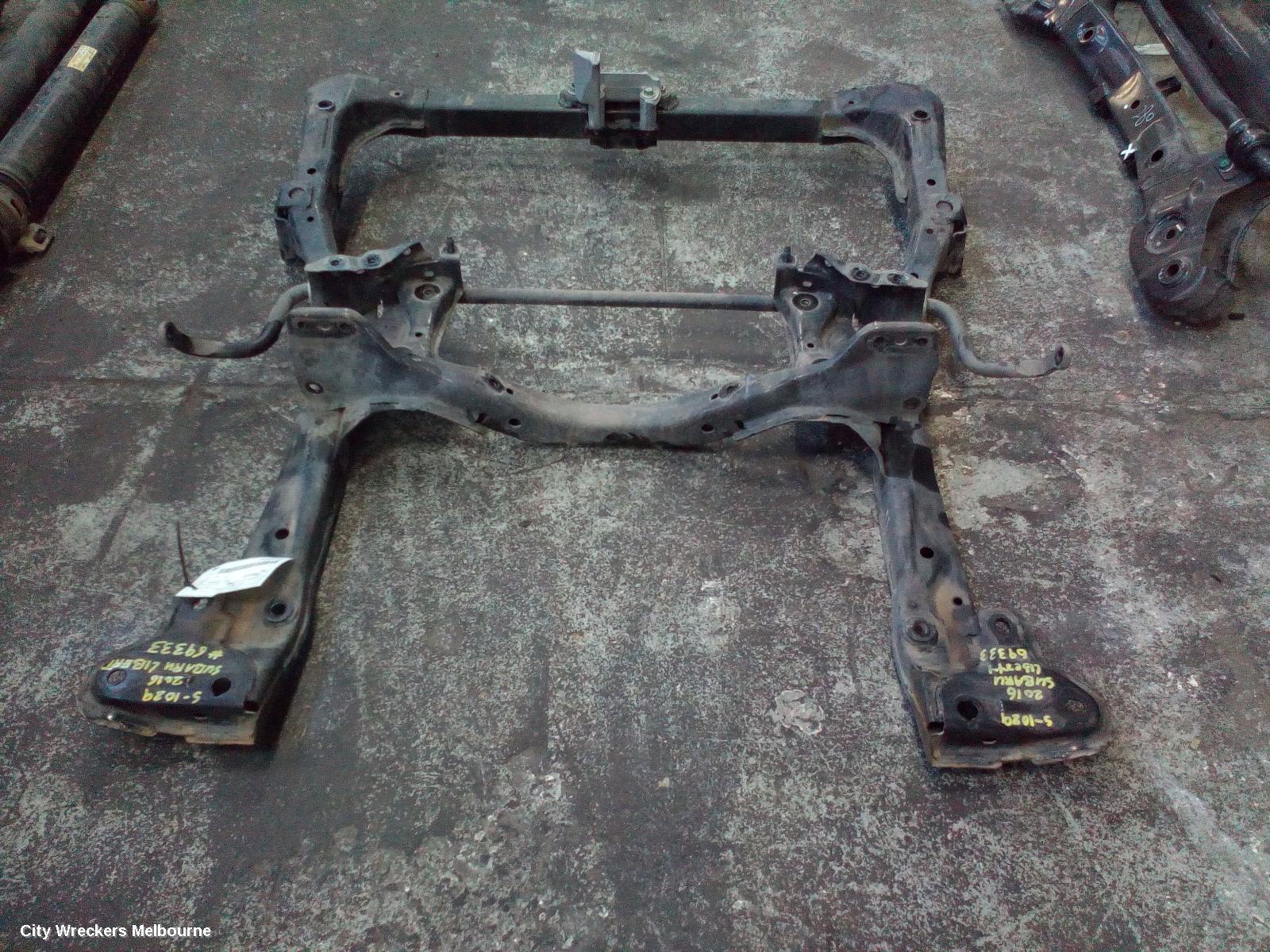 SUBARU LIBERTY FRT XMEMBER/CRADLE, CROSSMEMBER, 6TH GEN, 08/2014 ONWARDS - Image 2