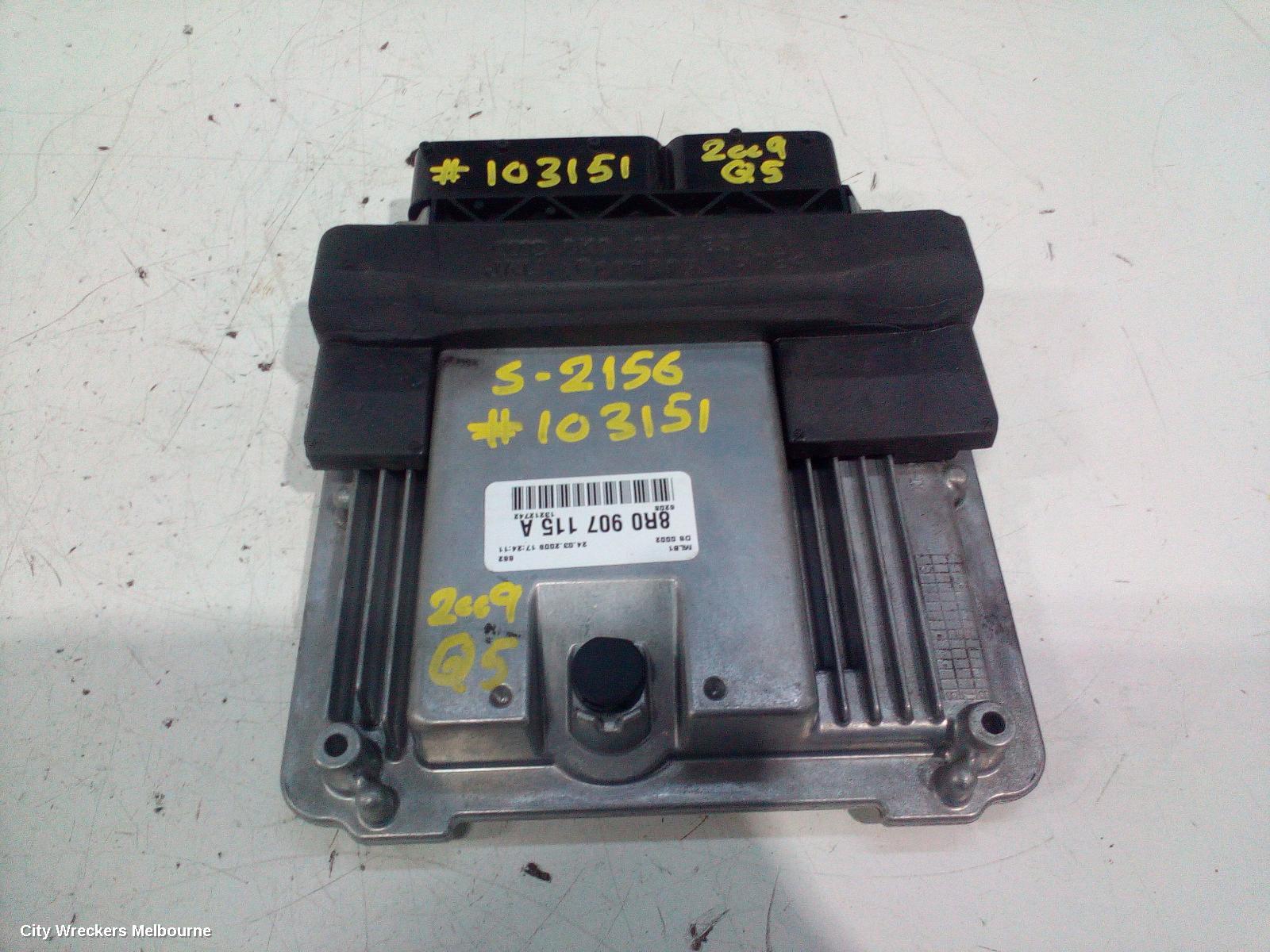 AUDI Q5 ECU, ENGINE ECU, 2.0, PETROL, CDNC CODE, ECU ONLY, 8R, 03/2009 - 10/2012 - Image 1