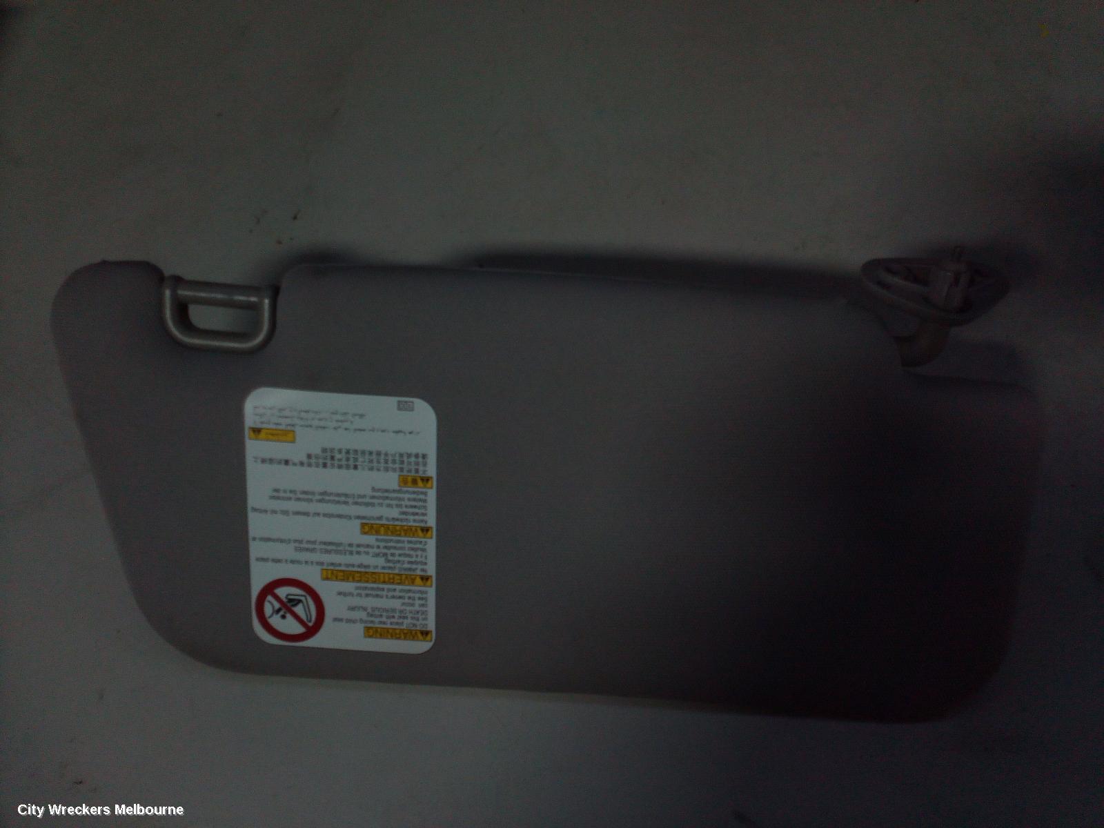 SUBARU FORESTER SUNVISOR, LH SIDE, 06/2005 - 02/2008 - Image 2