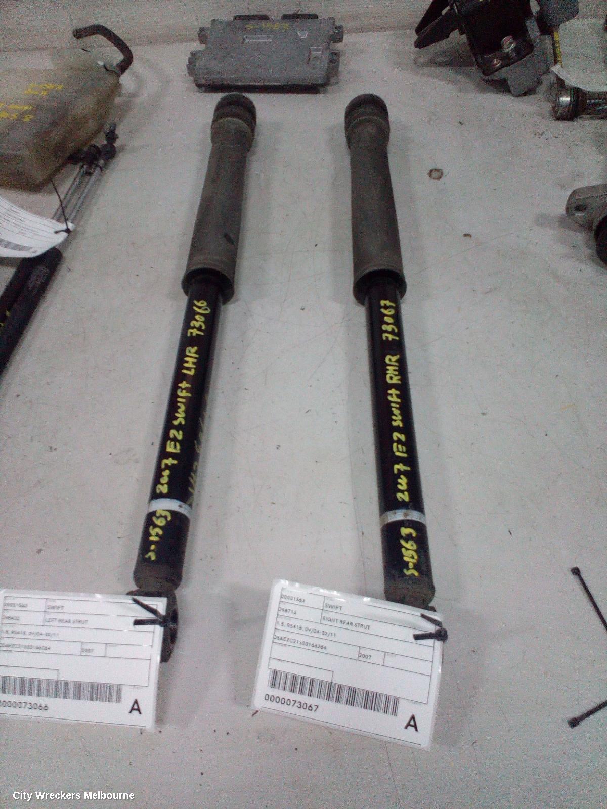 SUZUKI SWIFT RIGHT REAR STRUT, 1.5, RS415, 09/2004 - 02/2011 - Image 2
