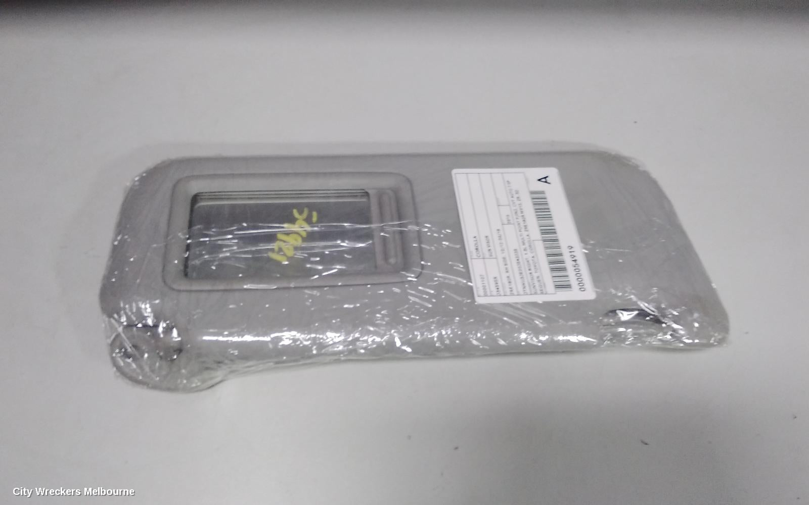 TOYOTA COROLLA SUNVISOR, ZRE182R, RH SIDE, 10/2012 - 06/2018 - Image 3