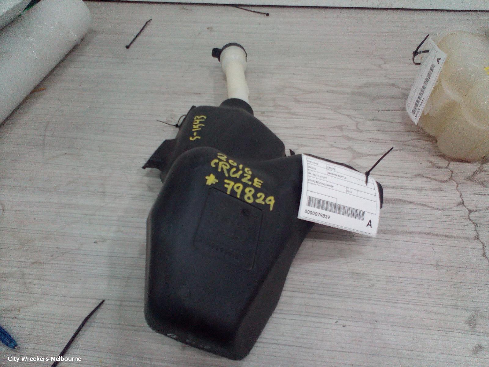 HOLDEN CRUZE WASHER BOTTLE, JH, SEDAN, 03/2011 - 01/2017 - Image 1