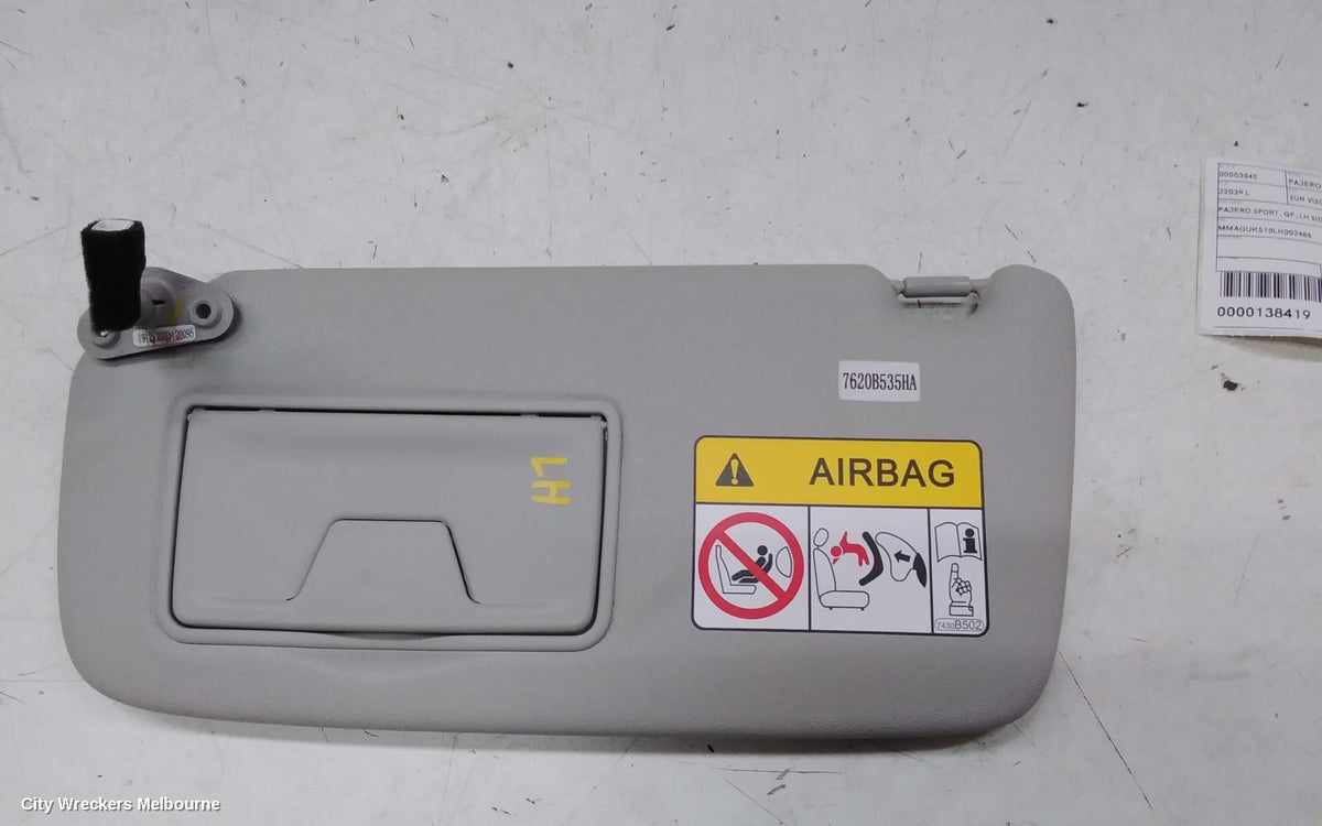 MITSUBISHI PAJERO SUNVISOR, PAJERO SPORT, QF, LH SIDE, 11/2019 ONWARDS - Image 1