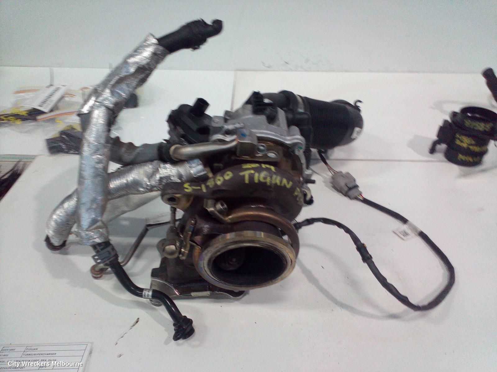 VOLKSWAGEN TIGUAN TURBO SUPERCHARGER, PETROL, 2.0, CZPA/DGVA CODE, 5NA, 06/2016 ONWARDS - Image 1