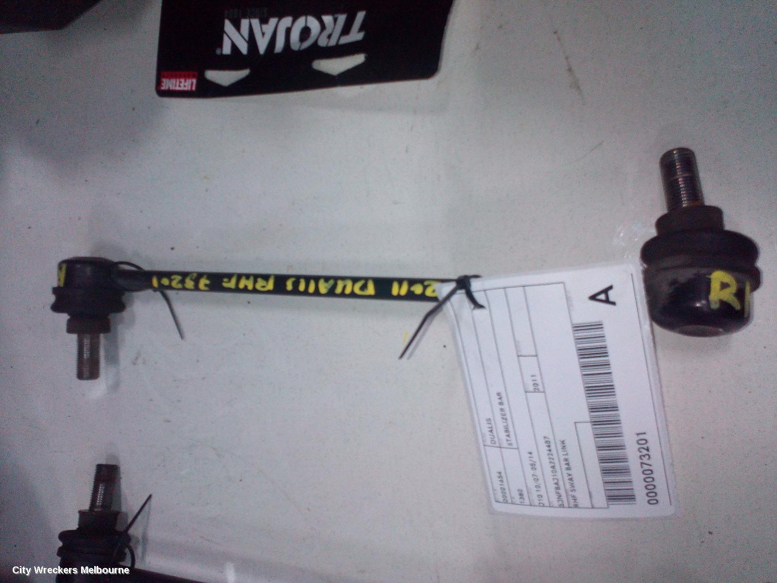 NISSAN DUALIS STABILISER BAR, J10 10/2007 - 05/2014 - Image 1