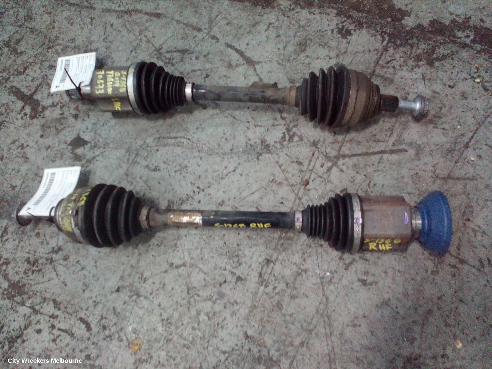 VOLKSWAGEN TIGUAN RIGHT DRIVESHAFT, FRONT, AWD, 132TSI/162TSI/110TDI/140TDI, 5NA, ALLSPACE, 07/2018 ONWARDS - Image 2