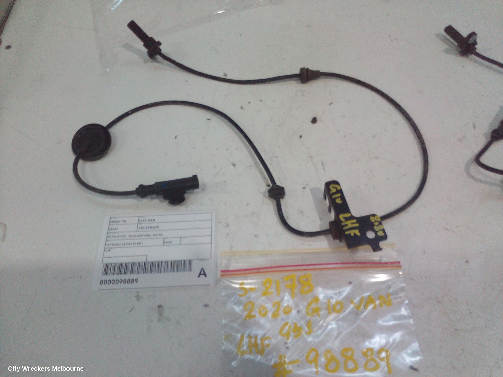 LDV G10 ABS SENSOR, SV7A/SV7C, WAGON/VAN, LH FRONT, 04/2015 ONWARDS - Image 2