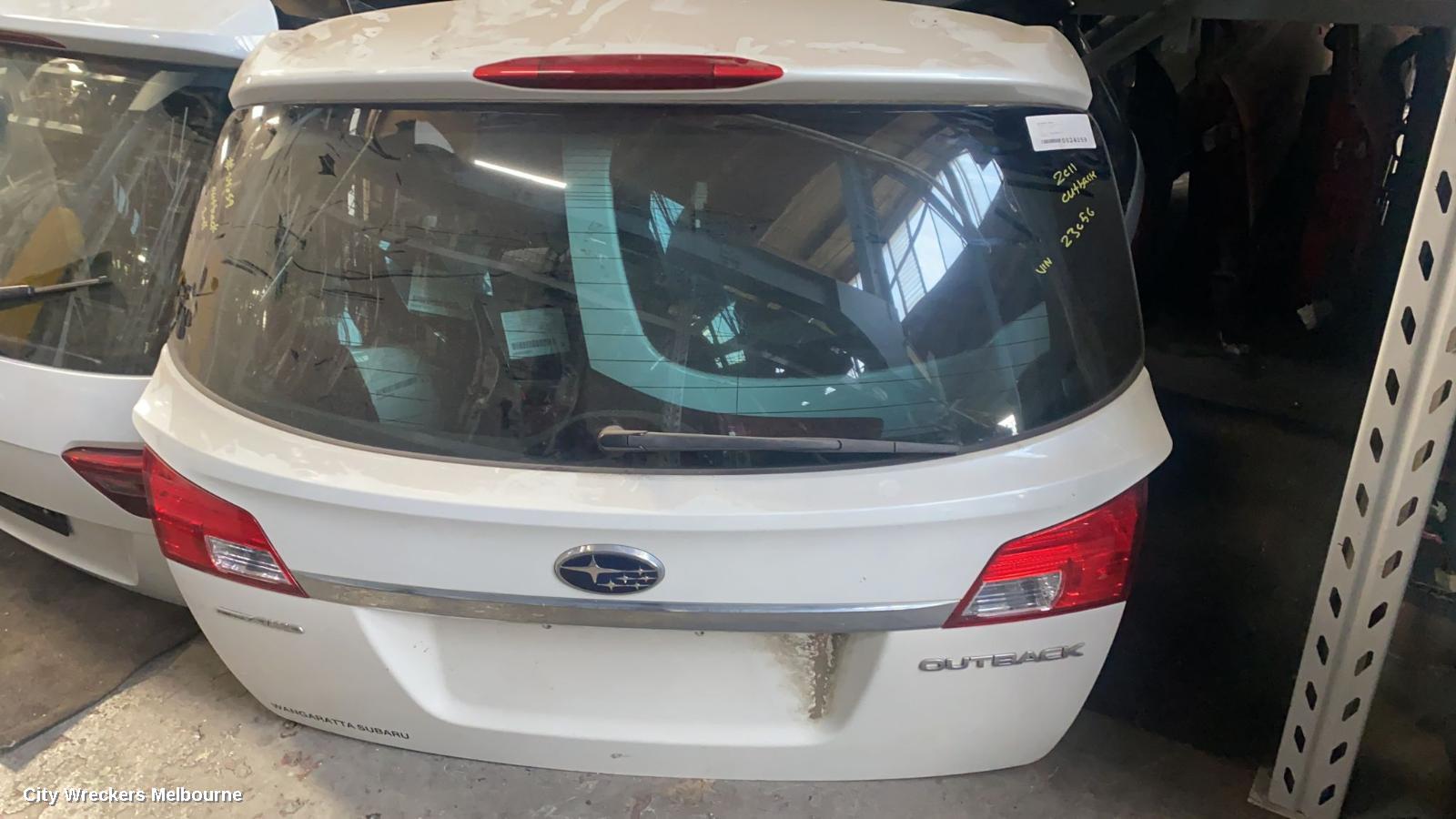 SUBARU OUTBACK BOOTLID/TAILGATE, TAILGATE, 5TH GEN, NON CAMERA TYPE, 09/2009 - 12/2012 - Image 1