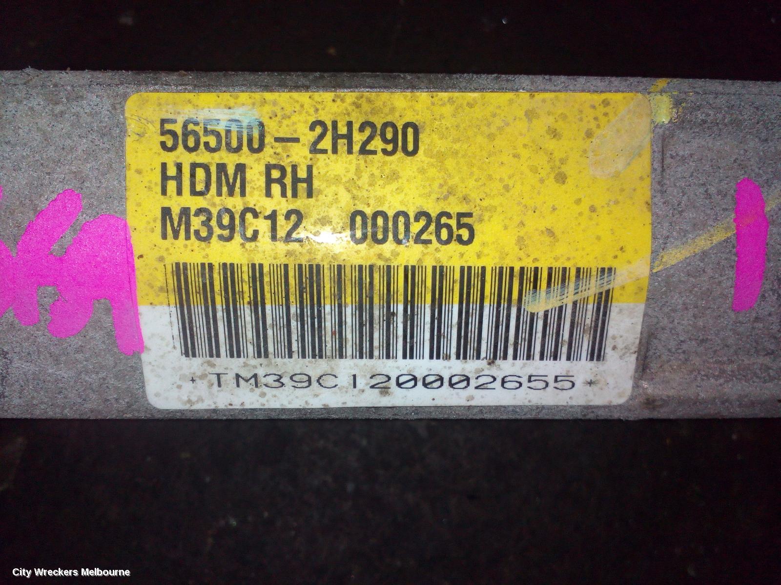 HYUNDAI I30 STEERING BOX/RACK, FD, 09/2007 - 04/2012 - Image 3