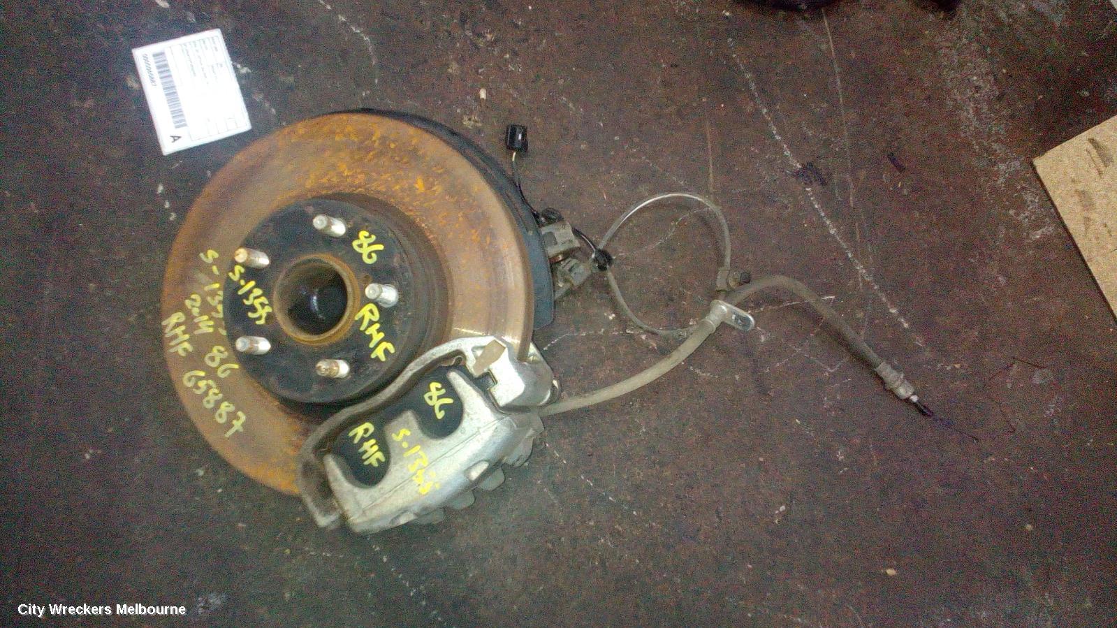 TOYOTA 86 RIGHT FRONT HUB ASSEMBLY, ZN6, GT, 277MM DIA DISC, 04/2012 ONWARDS - Image 2