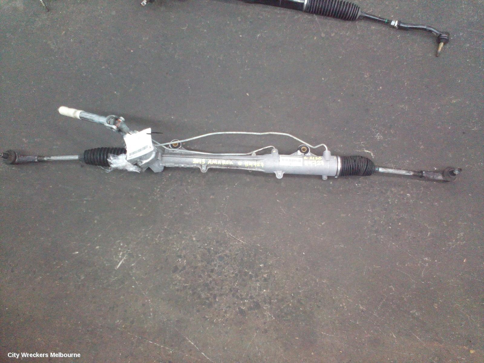 VOLKSWAGEN AMAROK STEERING BOX/RACK, 2H, HYDRAULIC TYPE, 10/2010 - 09/2022 - Image 2