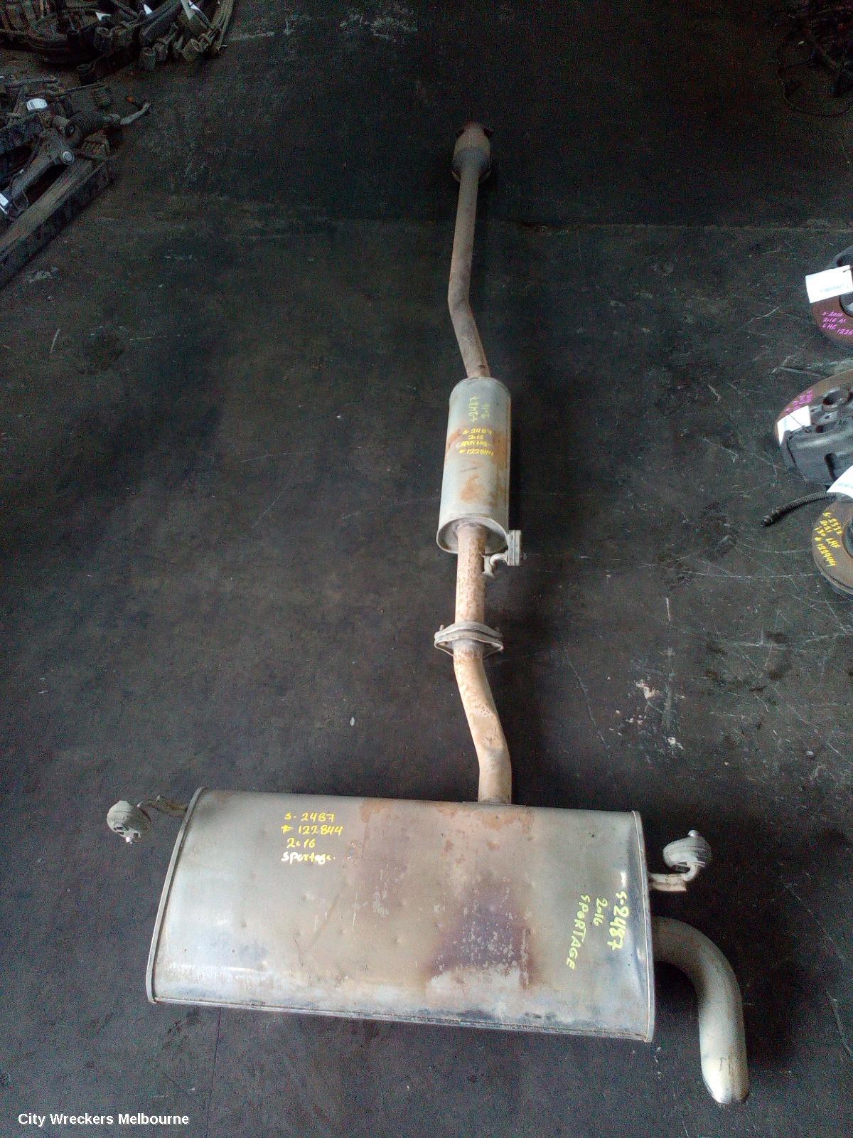 KIA SPORTAGE CATALYTIC CONVERTER, UNDER CAR-CAT TYPE, 2.0, PETROL, QL, 10/2015 - 08/2021 - Image 2