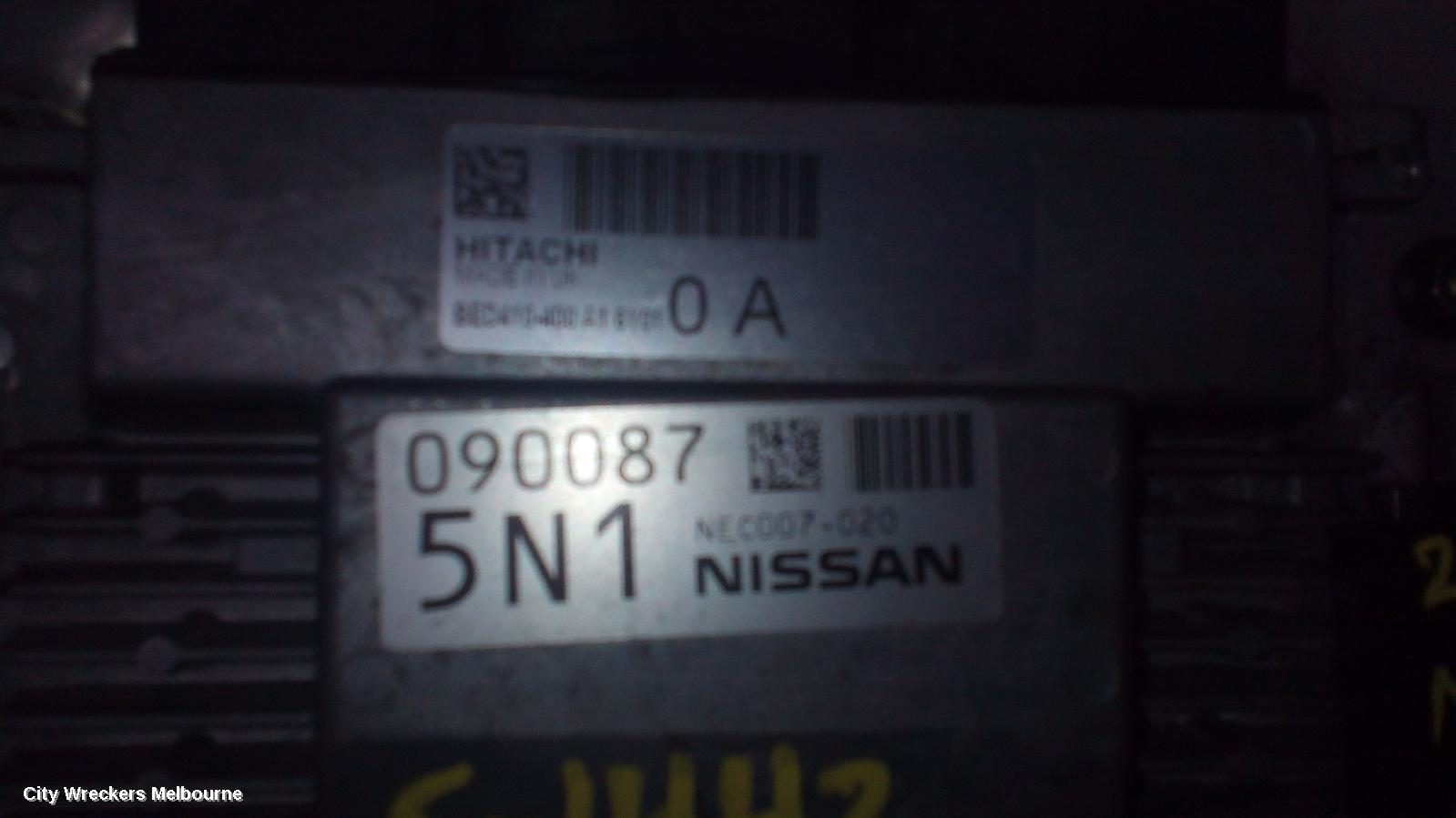 NISSAN QASHQAI ECU, ENGINE ECU, 2.0, PETROL, ECU ONLY, MR20, J11, 06/2014 ONWARDS - Image 1