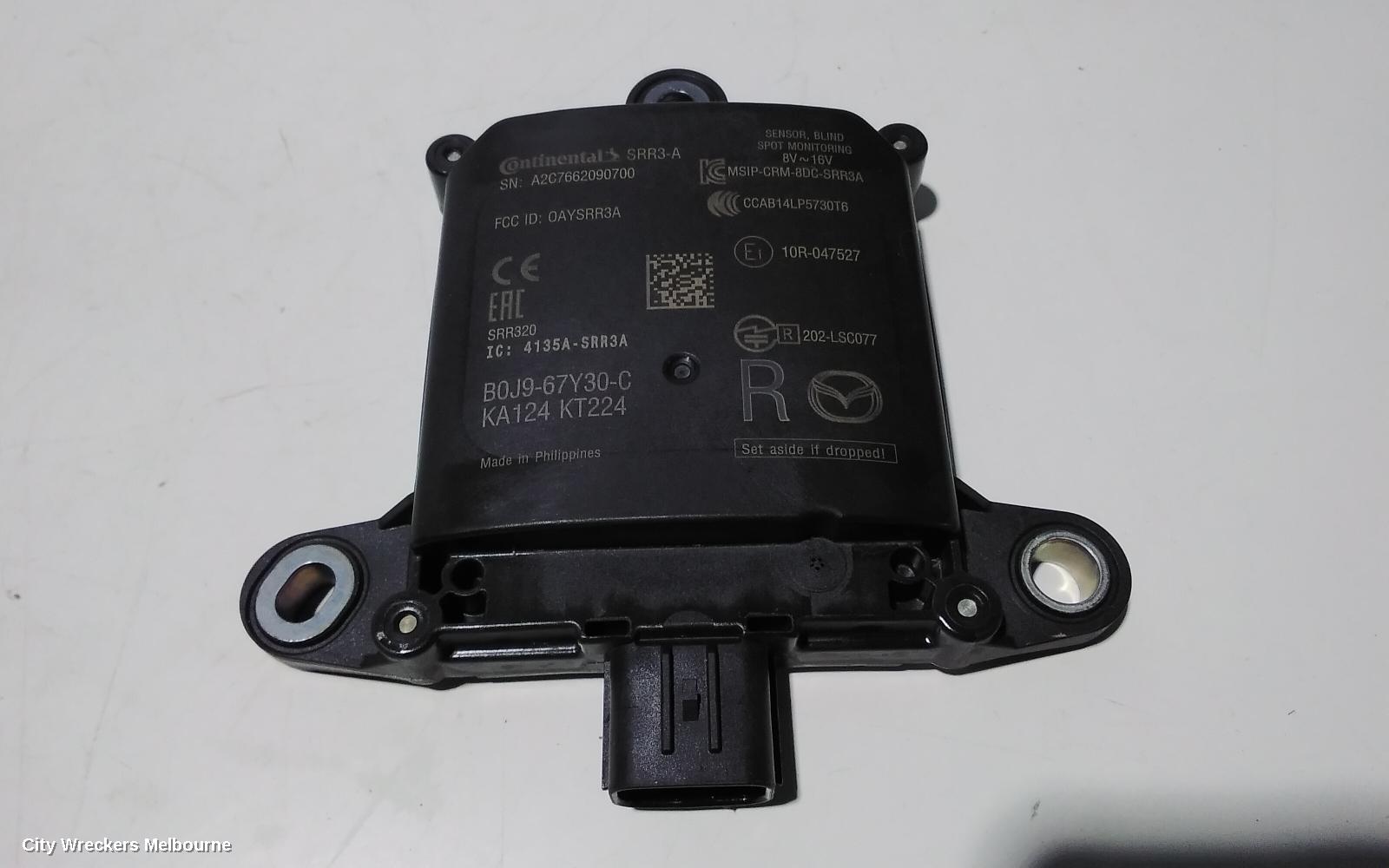 MAZDA CX30, DM, 10/2019 ONWARDS, B0J9-67Y30-C  REAR BLIND SPOT MODULE SENSOR  LHR : 91178 - Image 1