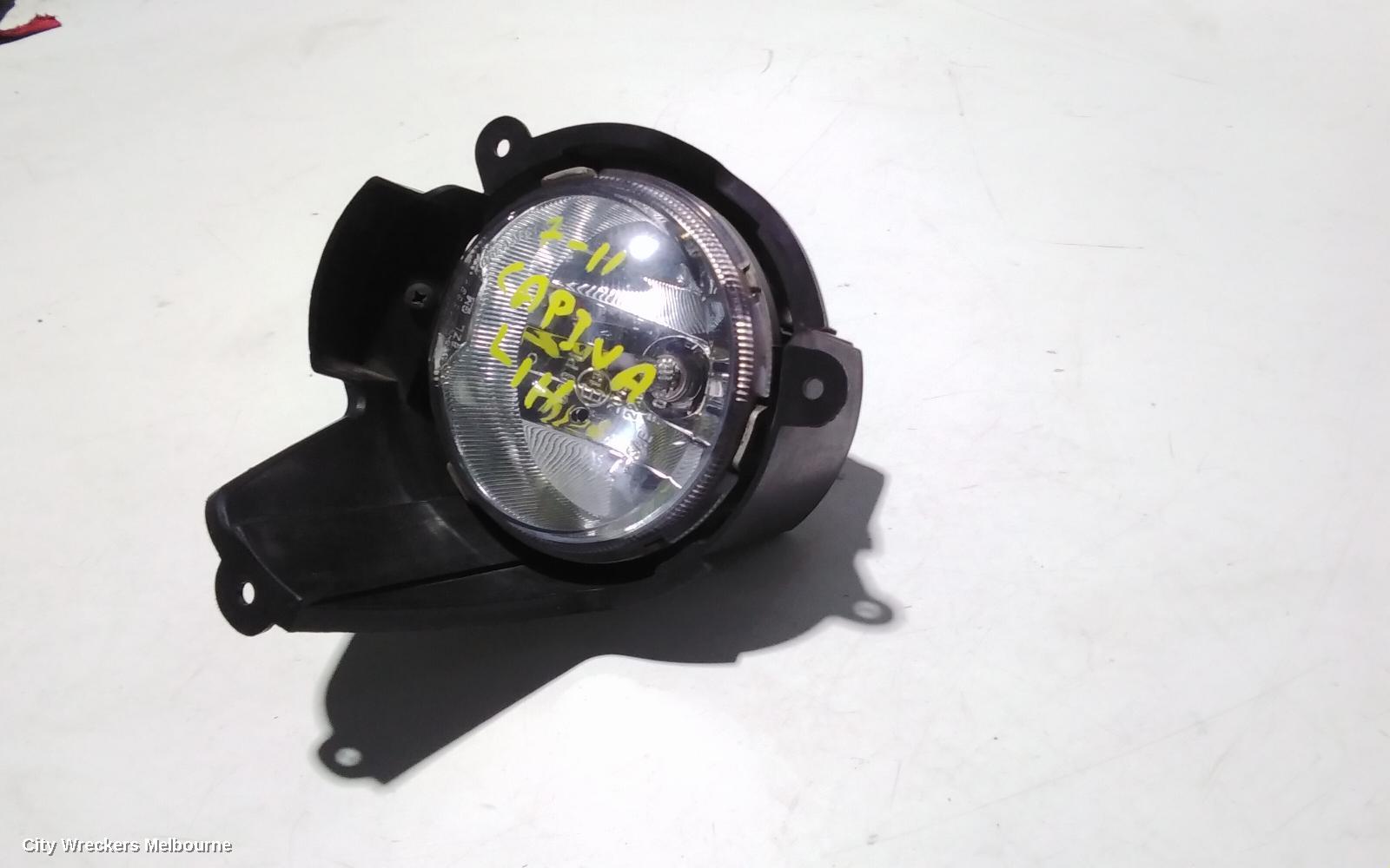 HOLDEN CAPTIVA LEFT INDICATOR/FOG/SIDE, BUMPER FOGLAMP, CX/LX/SX (4TH VIN = C), CG, 09/2006 - 02/2011 - Image 3